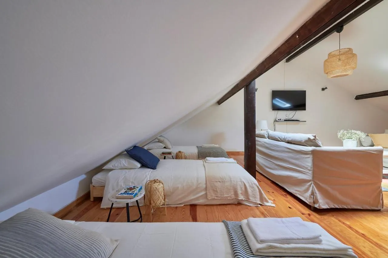 Renovated And Spacious Duplex Apartment With Patio, By Timecooler Lisbon Portugal